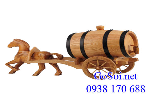 gỗ sồi làm thùng rượu